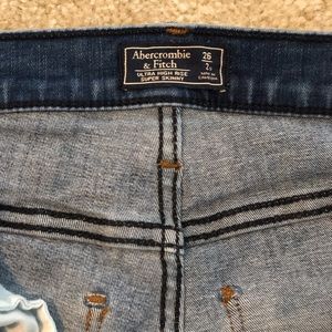 Abercrombie Ultra High Rise Super Skinny Jeans